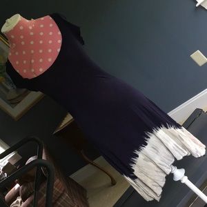 Summer swingy detailed back dress size small